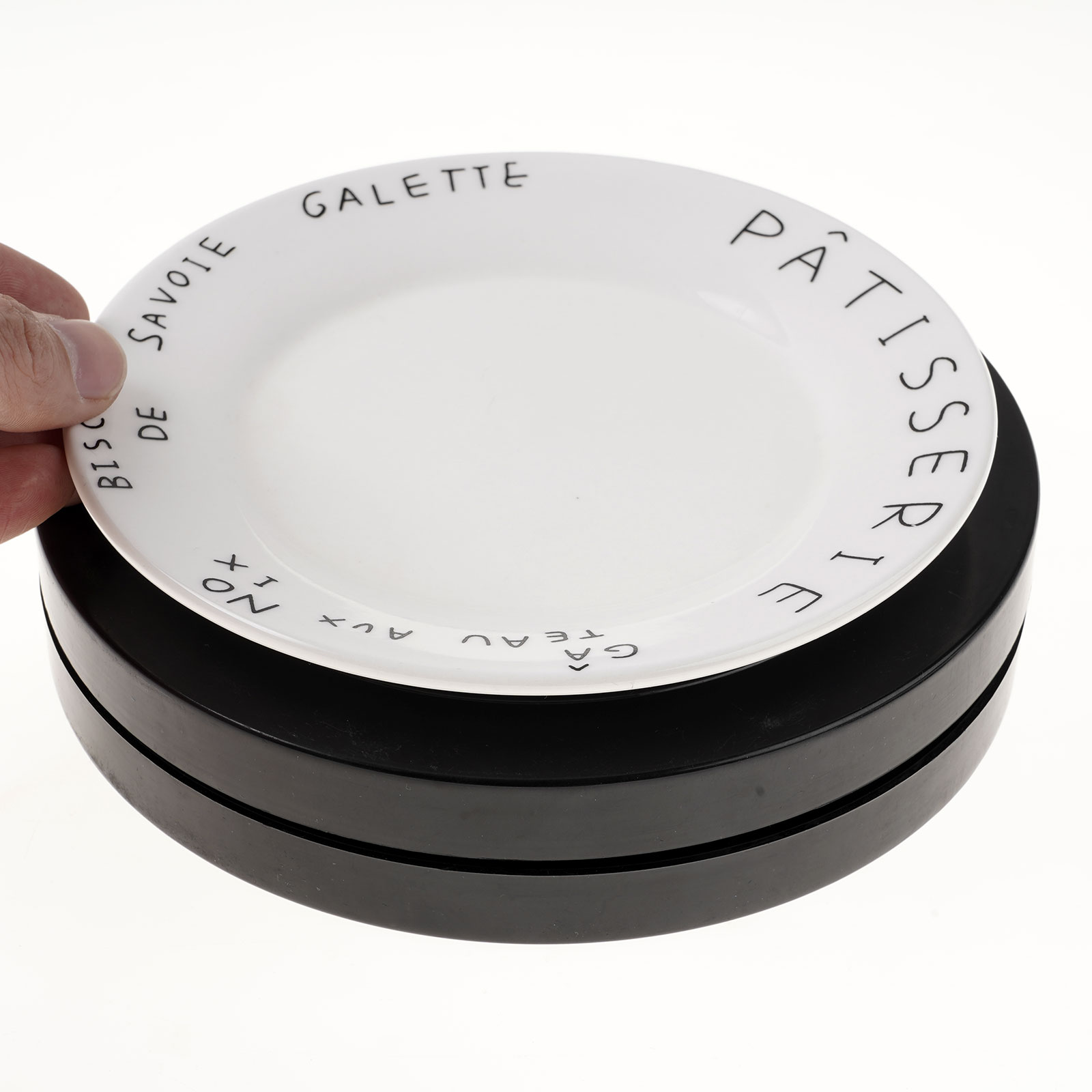 Bandeja giratoria de soporte para escultura de arcilla, rueda de cerámica blanda, plato giratorio de plástico, herramientas de escultura de arcilla de modelado hechas a mano reutilizables