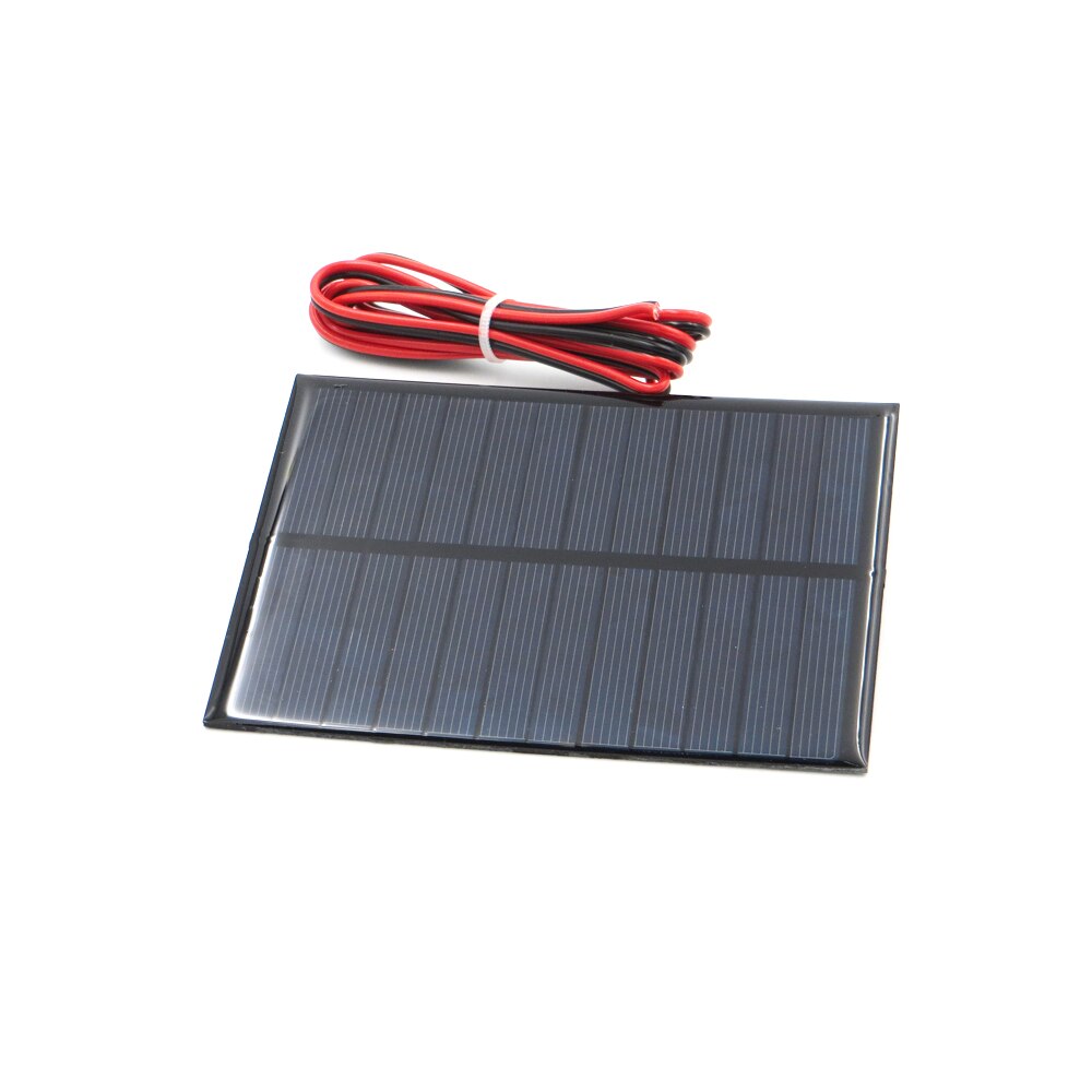 6v 183ma 1.1 watin jatkojohto aurinkopaneeli monikiteinen pii diy akkulaturi pieni mini aurinkokenno kaapeli lelu 6 voltti