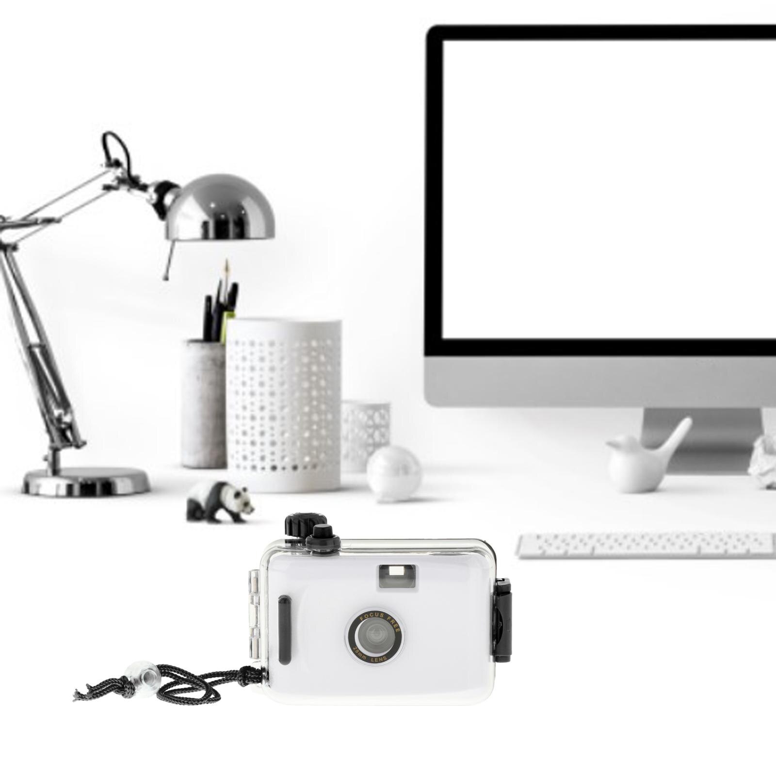 PP Compact Underwater RWaterproof Mini Camera Film Camera 35mm Film with Protective Shell Accessories