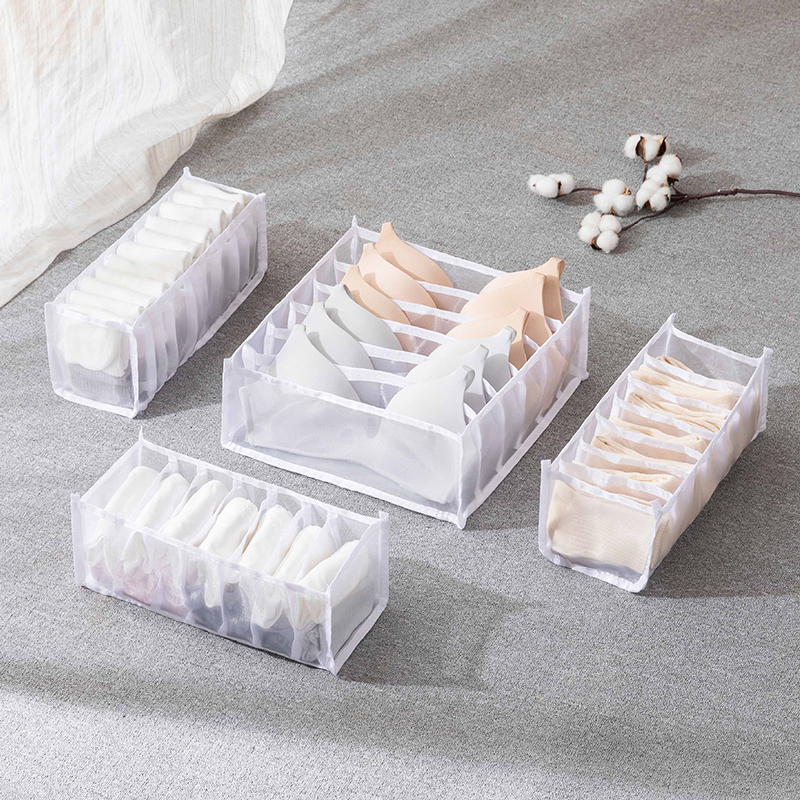 Organizer für Unterwäsche, BH-Organizer, Aufbewahrungsbox, Höschen, Socken, Aufbewahrung, Organisation, Kleiderschrank, Kleidung, Organizer, Schubladenabscheider