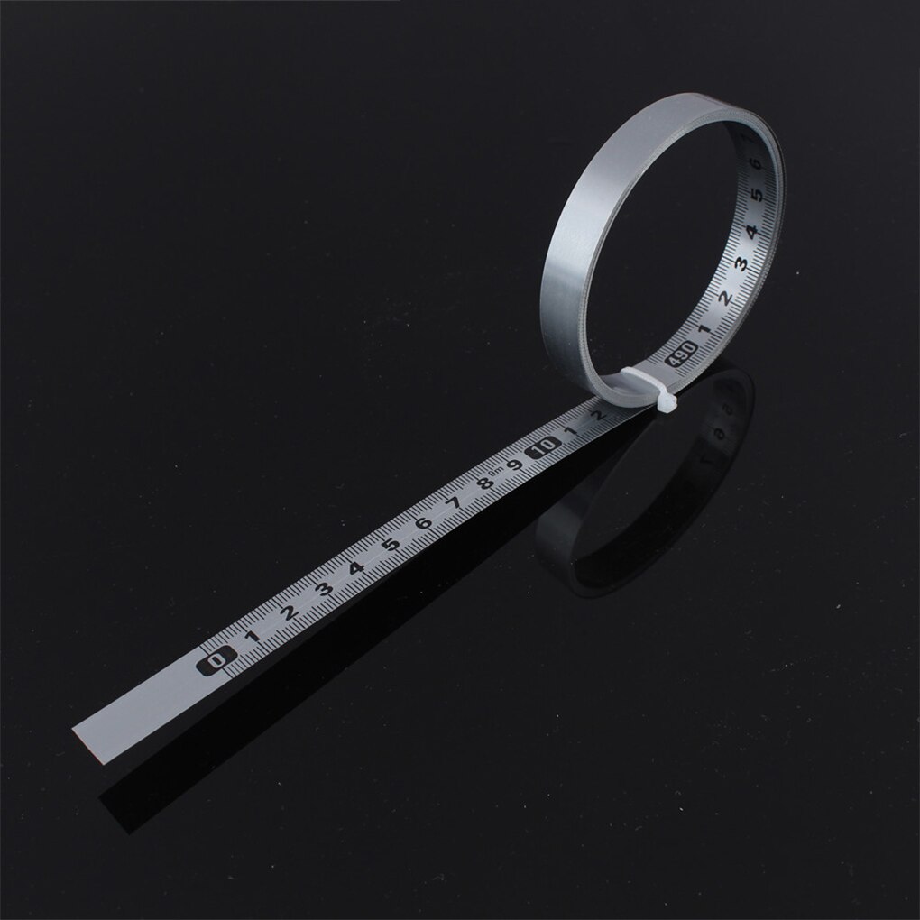 Adhesive Backed Tape Measure Backing Miter Saw Track Metric Carbon Steel Ruler Tape Measurement 1/2/3/4/5M