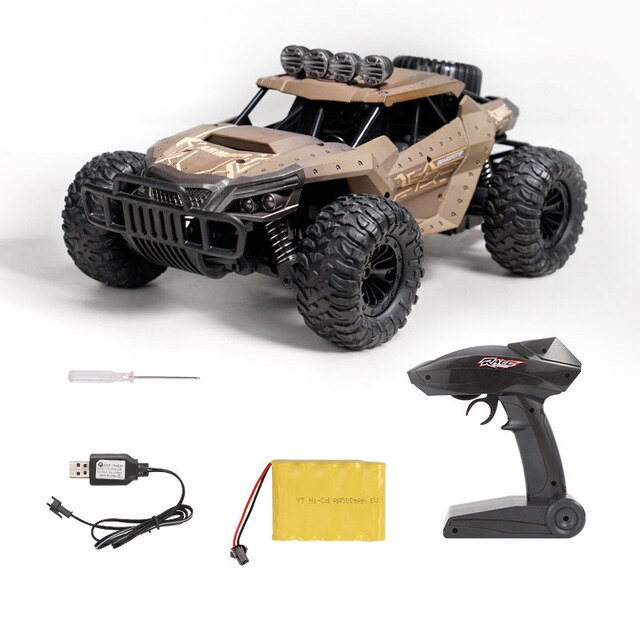 1:12 elettrico 2.4G RC Rock Crawler Auto Giocattolo di Controllo A Distanza di 25km/h Su La Radio con Telecamera Controllata drive Off-Road Giocattoli: Brown