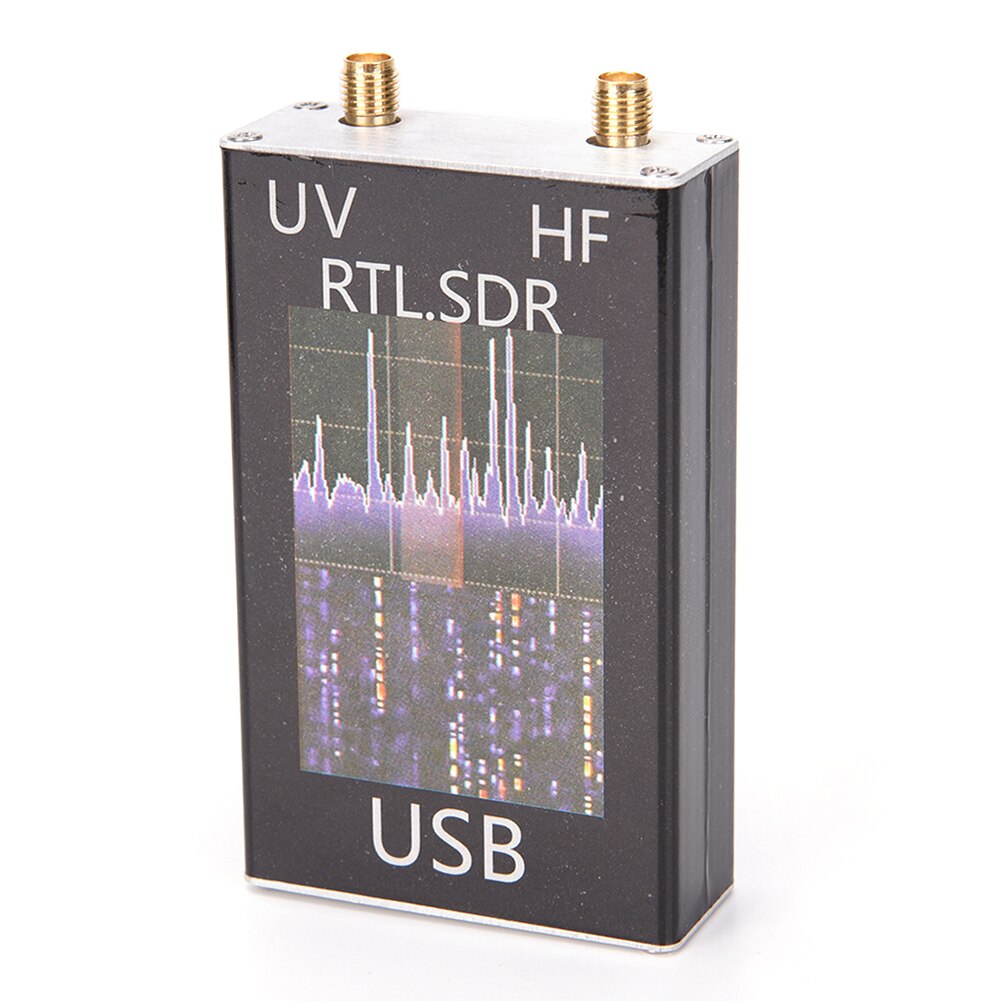 Mini Radio Portable 100KHz-1.7GHz RTL SDR récepteur de Radio USB + antenne TV RTL SDR AM FM: Multicolor