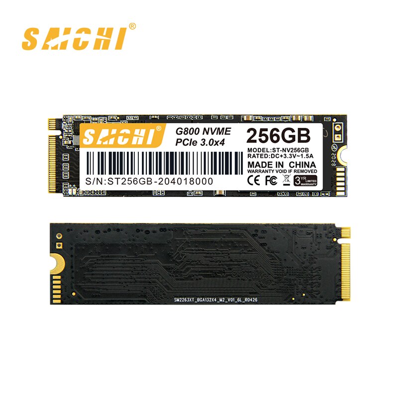 Nvme Ssd 256 Gb 256 Gb Interne Harde Schijf Voor Laptop Desktop Ssd Laagste Prijs