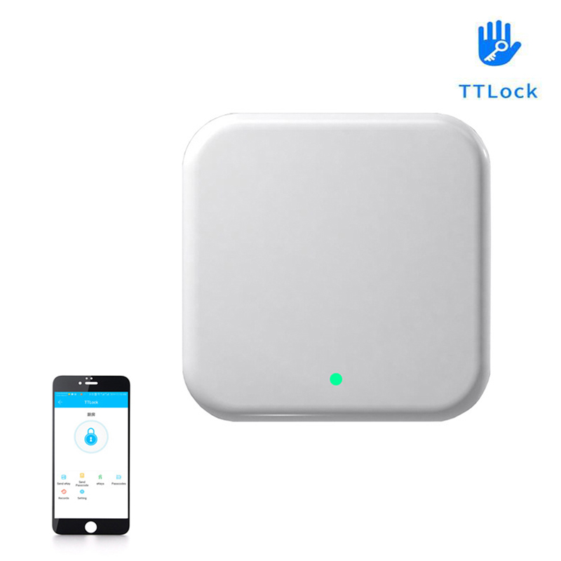 TTLock APP Gerät Lock Gateway G2 Bluetooth-kompatibel Zu WiFi Konverter Für Fernbedienung Smart Lock