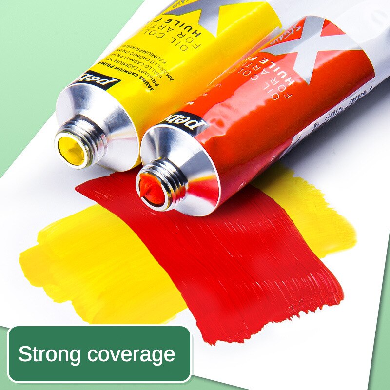Pebeo 200ML Oil Paints Tube Single Oil-painting Pigment Colors for Artists Students Beginners Art Supplies Part 2