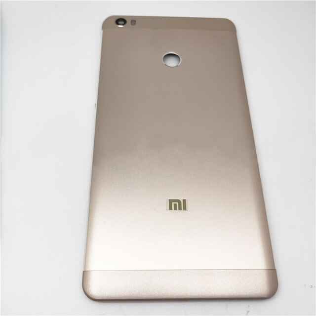 For Xiaomi Mi Max / Mi Max 2 Metal Back Battery Door Rear Housing Cover Case Replacement Parts: Mi Max Gold