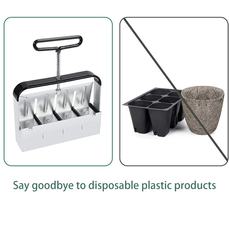 Handleiding Bodem Blok Machine, Zaad Planten Gereedschap, Tuingereedschap, Bonsai Gereedschap, Tuin En Moestuin, bodem Blokkers, Zaden