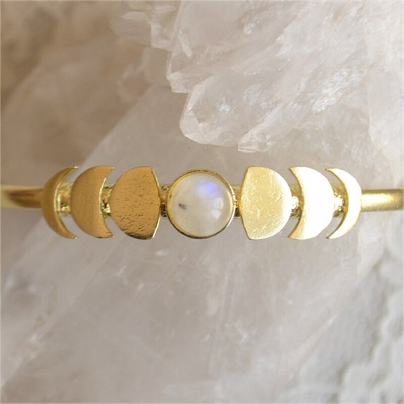 Boho Style intarsiato turchese bracciale da sole Design creativo coda bracciale aperto femminile accessorio regalo personalità festa: 6