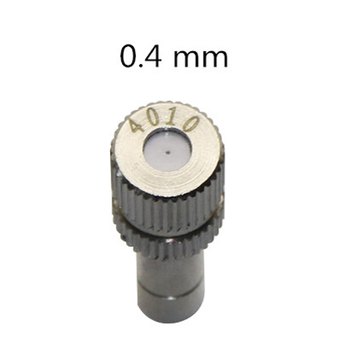 50 st 8mm droppskydd med filterglidlås snabbkoppling lågtryckskoppar 0.2-0.6mm dimdysor gareden bevattningssprinkler: 0.4mm