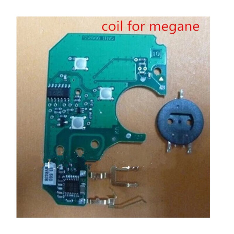 Megane 2-Inductor de bobina de chip transpondedor para coche, accesorio para Renault Megane II, llave de tarjeta