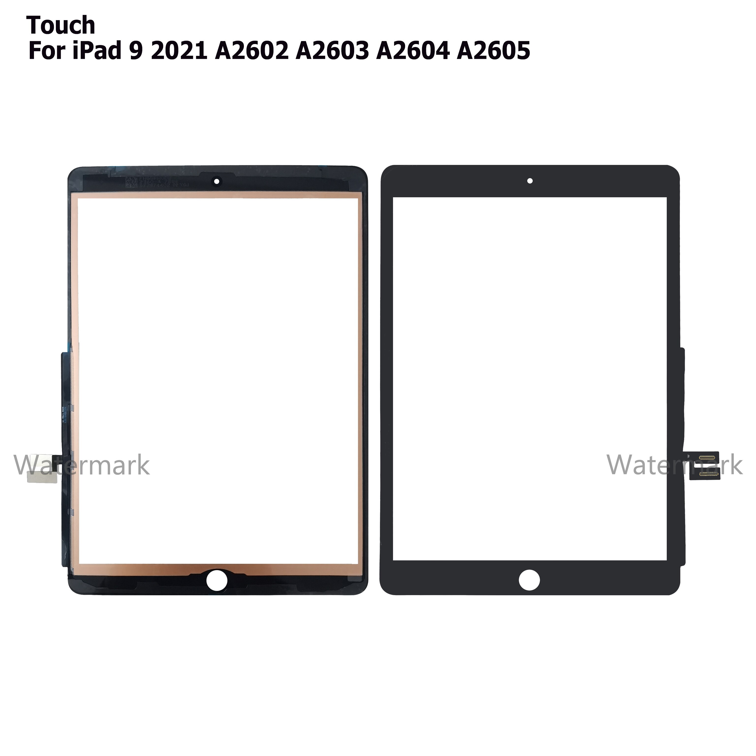 10.2&quot; Touch for iPad 9 9th A2602 A2603 A2604 A2605 Gen Touch Screen Digitizer Front Outer Glass Replacement