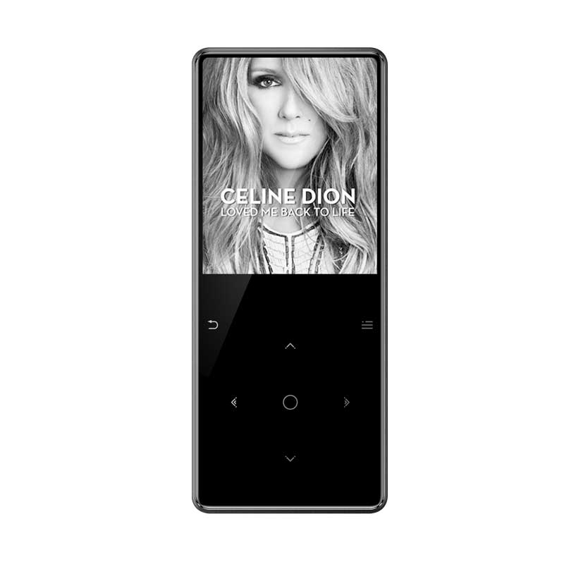 Iqq Bluetooth 4.1 Touch Screen MP3 Speler Bulit 16Gb En Luidspreker Met Fm Radio/Opname Draagbare slanke Lossless Geluid Walkman: C6Silver / 16GB