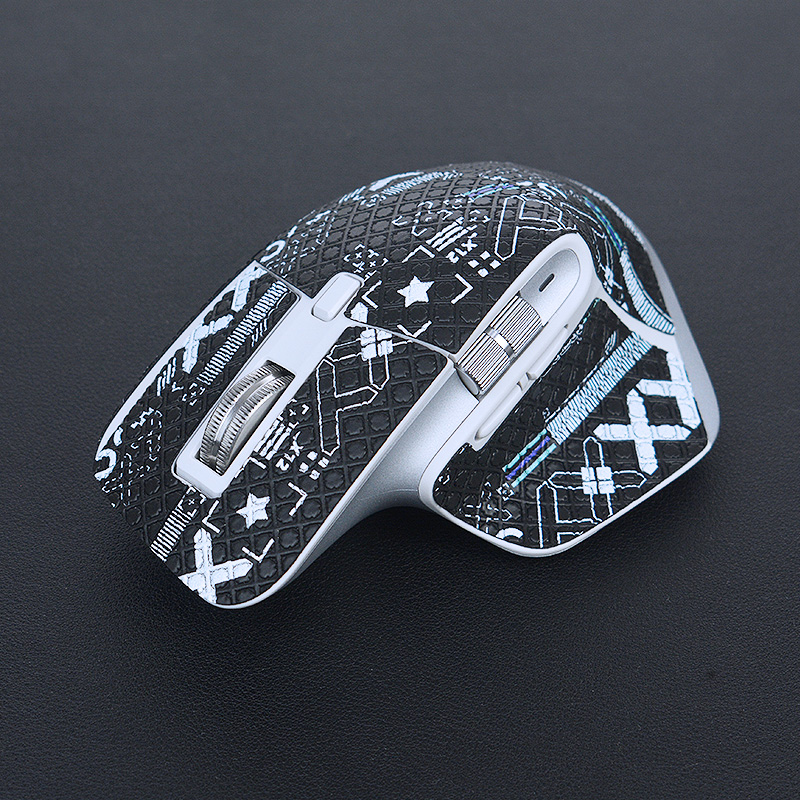 Full Set DIY Mouse Skin Mouse Skates Side Stickers Anti-slip Tap for Logistic MX Master 3 3S Game Mouse DIY Handmade Mouse Skate