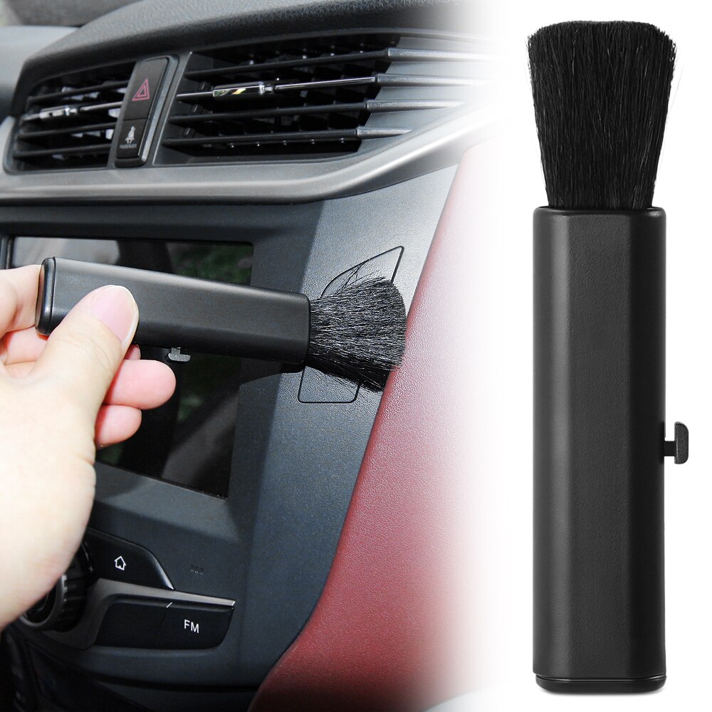 Black Car Clean Tools Brush For Mercedes Benz W211 W203 W204 W210 W124 AMG W202 CLA W212 W220 W205 W201 A Class GLA W176 CLK GLC