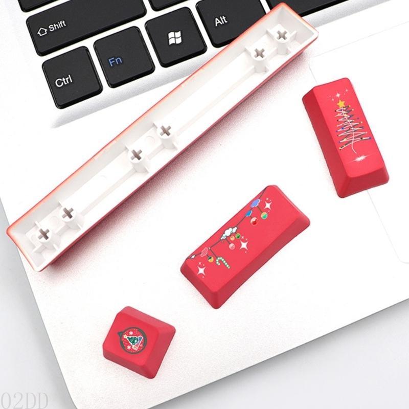 02DD Keyboard KeyCaps 4 KeyCap Space 6.25U ESC Enter Right Enter PBT Beauty Enter Voer PBT Beauty in