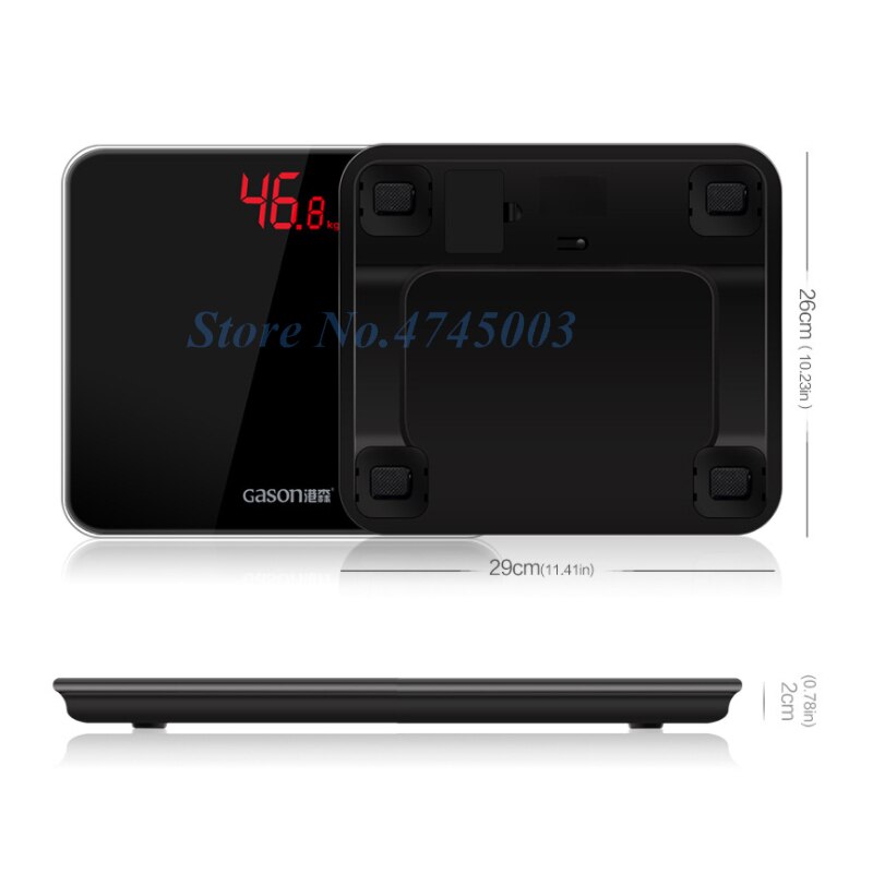 Original GASON Body Scale Accurate Smart Electronic Digital Weight Balance Connect Scientific Weighing Scales Machine Weights