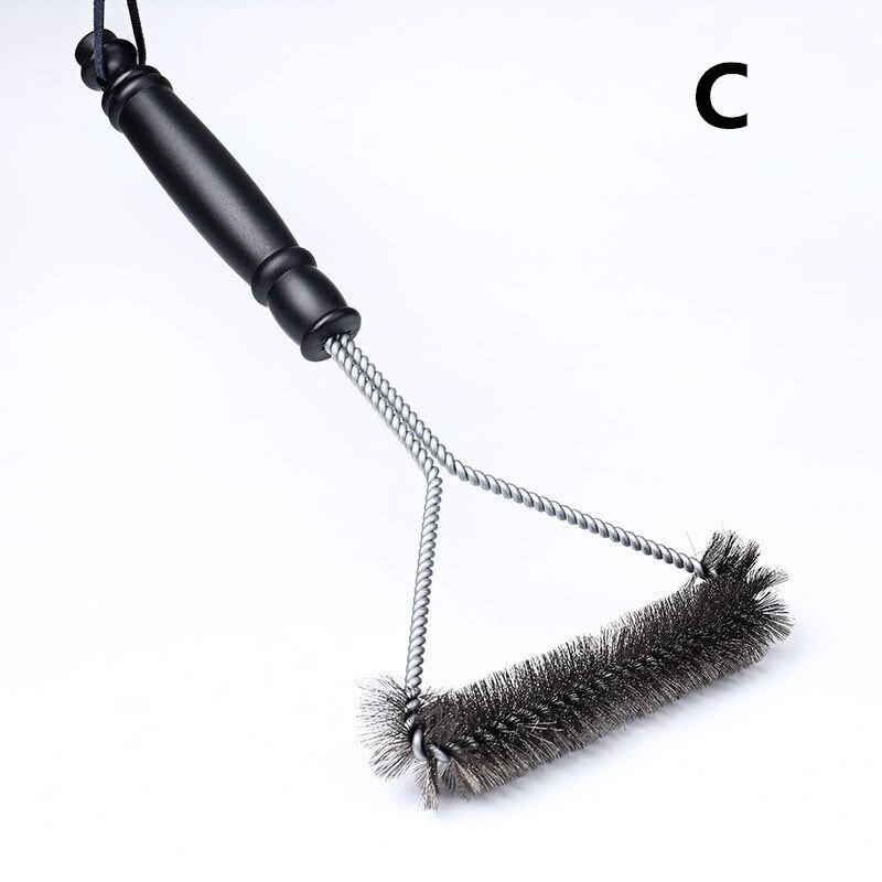 Cepillo y rascador para parrilla, el mejor limpiador del BBQ, herramientas perfectas para todo tipo de parrilla, incluido Weber, accesorios para barbacoa ideales: C