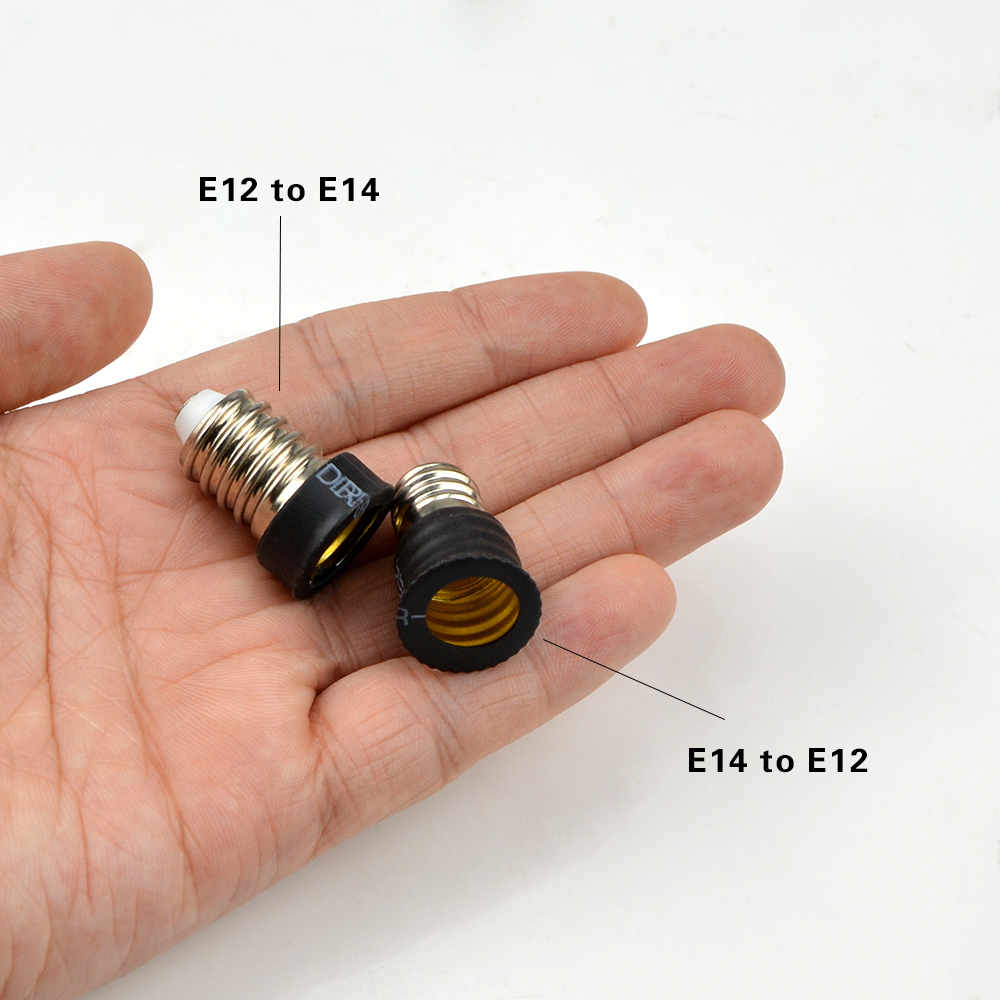 Support de base de lampe d'ampoule LED, arrang, pendentif, plafonnier, adaptateur de douille, accessoires d'éclairage, E14, E12, GU10, G9, B22, MR16, GU24
