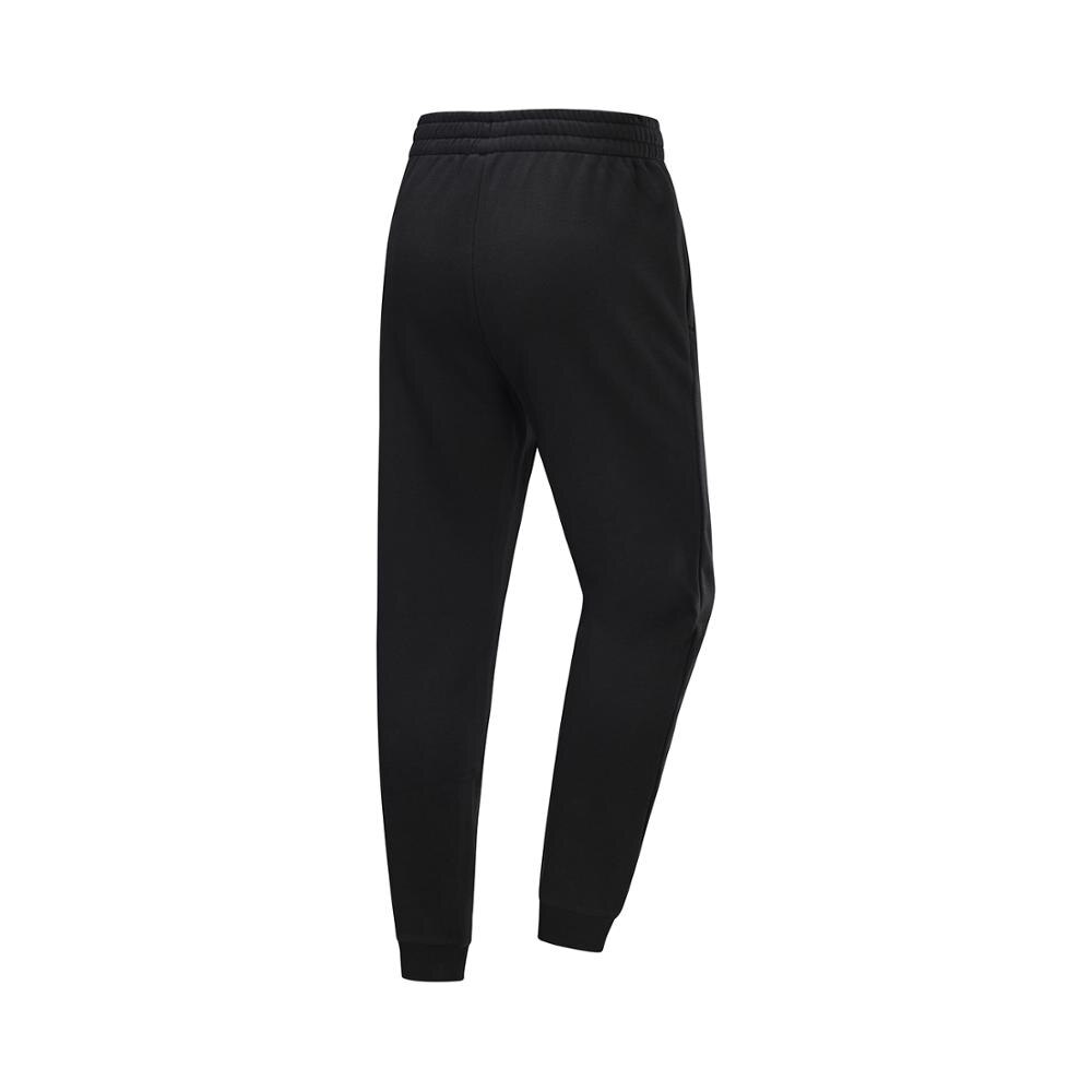 Li-Ning Mannen SLECHTE VIJF Basketbal Zweet Broek WARM OP Fleece Winter 65% Polyester 35% Katoenen Voering Sport Broek AKLP579 COND19