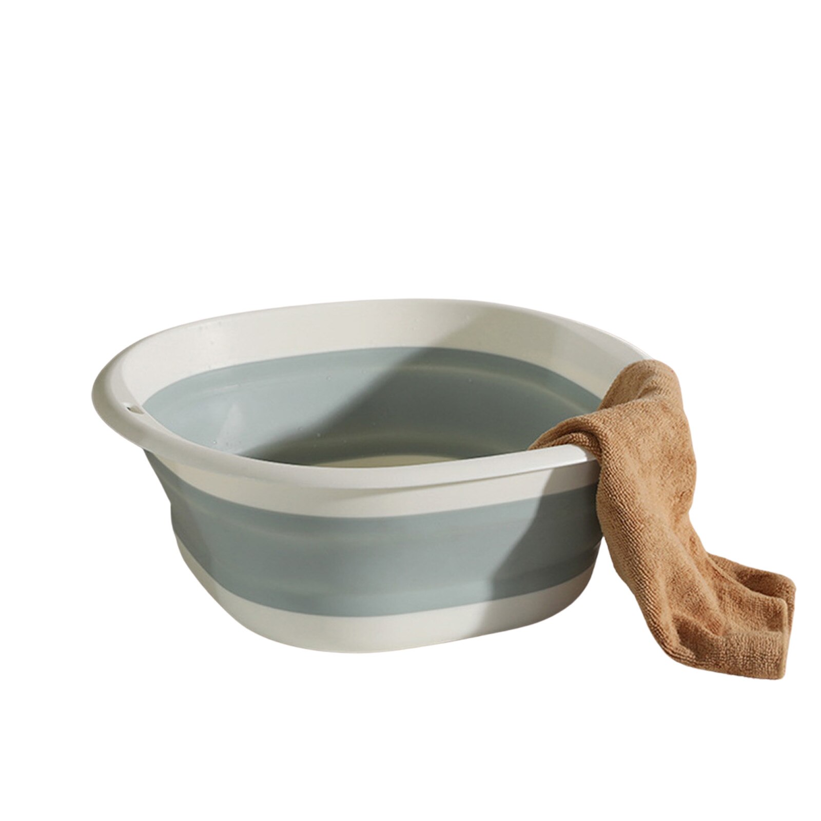 Wash Basin barrel Portable Foldable Plastic Footbath Wash Bowl Washtub Home Travel durability toughness washing face vegetable
