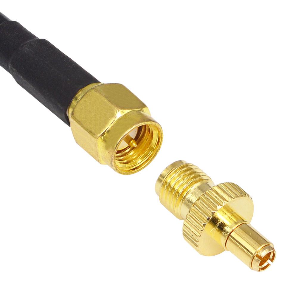 4G antena Yagi Exterior 28dbi 4G LTE SMA macho Exterior RG58 1,5 m Cable + SMA hembra a TS9 macho adaptador