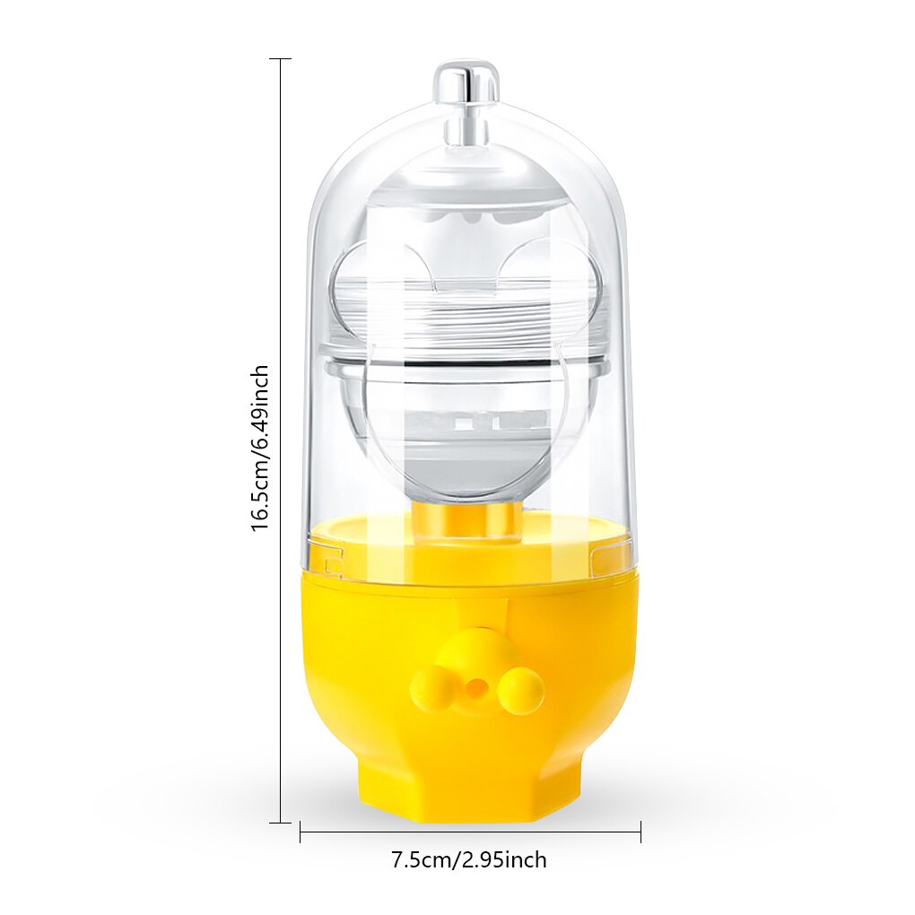 ABS Egg Scrambler Handheld Scrambled Eggs Maker Kitchen Restaurant White Yolk Mixing Tools Cooking Accessories