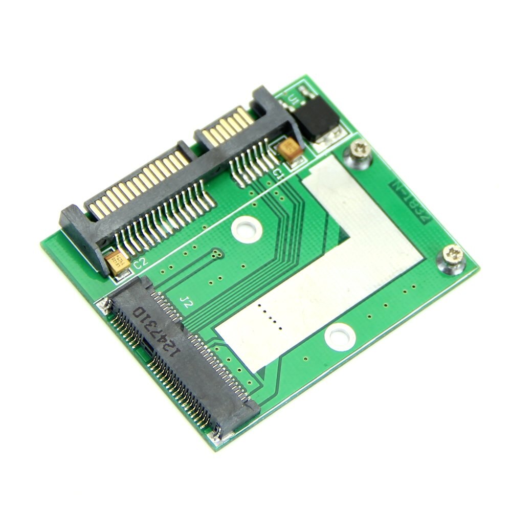 YOC-Mini NEUE PCI-E Halbe Höer mSATA SSD zu 7mm 2.5 "SATA 22Stift Harte Sisk Stock PCBA