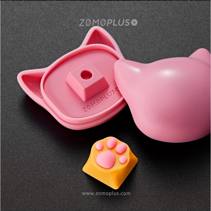 Key cap mechanical keyboard keycap personality ,Cute cat paw Modeling keycap ABS silicone keycaps MX axis,Z18