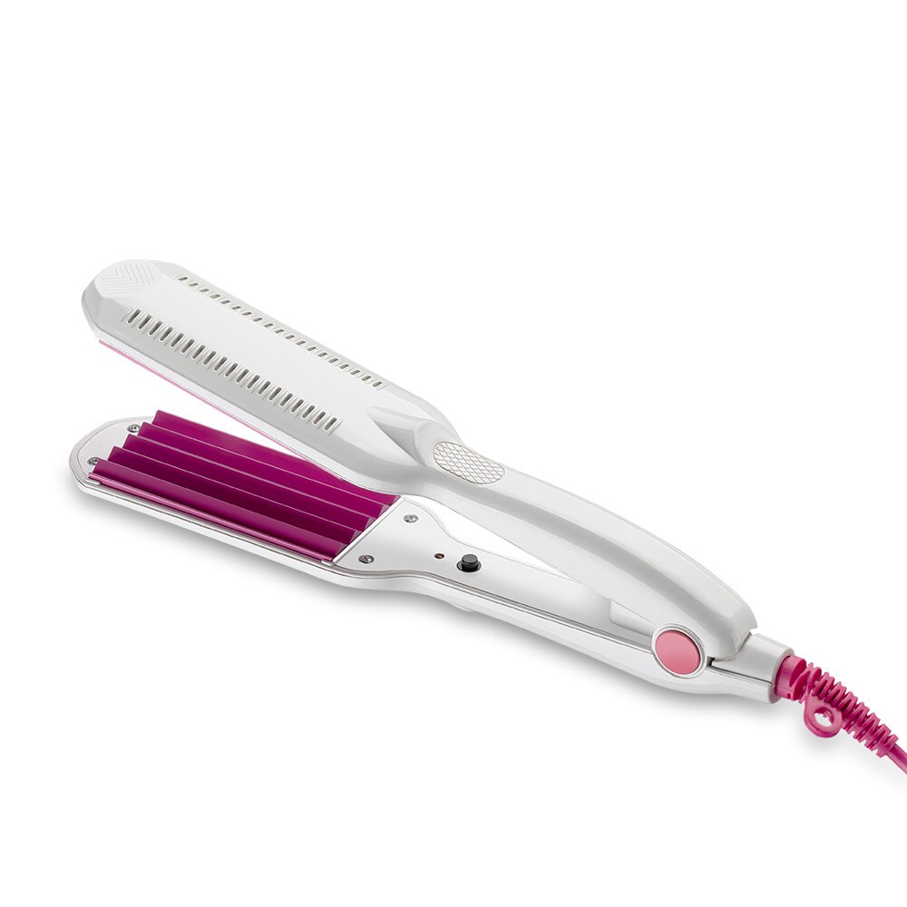 Wenyi – Frisoir pour ondulations et crantage,bigoudi, fer à onduler, plaque céramique de mise en plis, coiffure bouclée,: White
