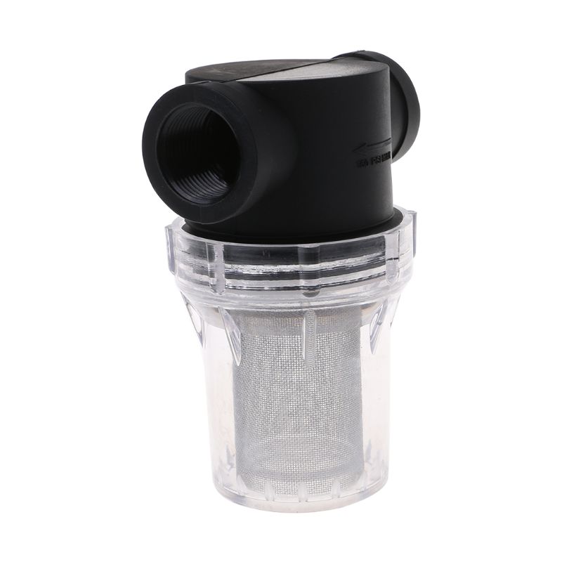 3/4\" Irrigation High Flow Pipeline Filter Garden Pond Inline Mesh Strainer Water Pump Filters Y5LF