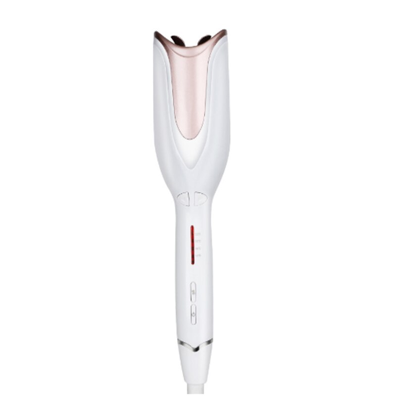 Cheveux professionnels Air Spin Curl 1 pouce en céramique rotatif électrique Air Spin bigoudis fers à friser automatiques: WHITE / L'UA