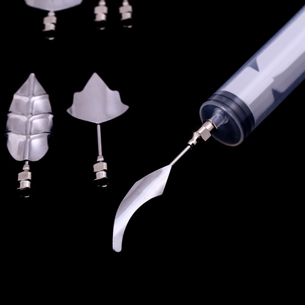 11pcs 3D Jelly Flower Art Tools Jelly Cake Gelatin Pudding Nozzle Set Cake Decorating Tools