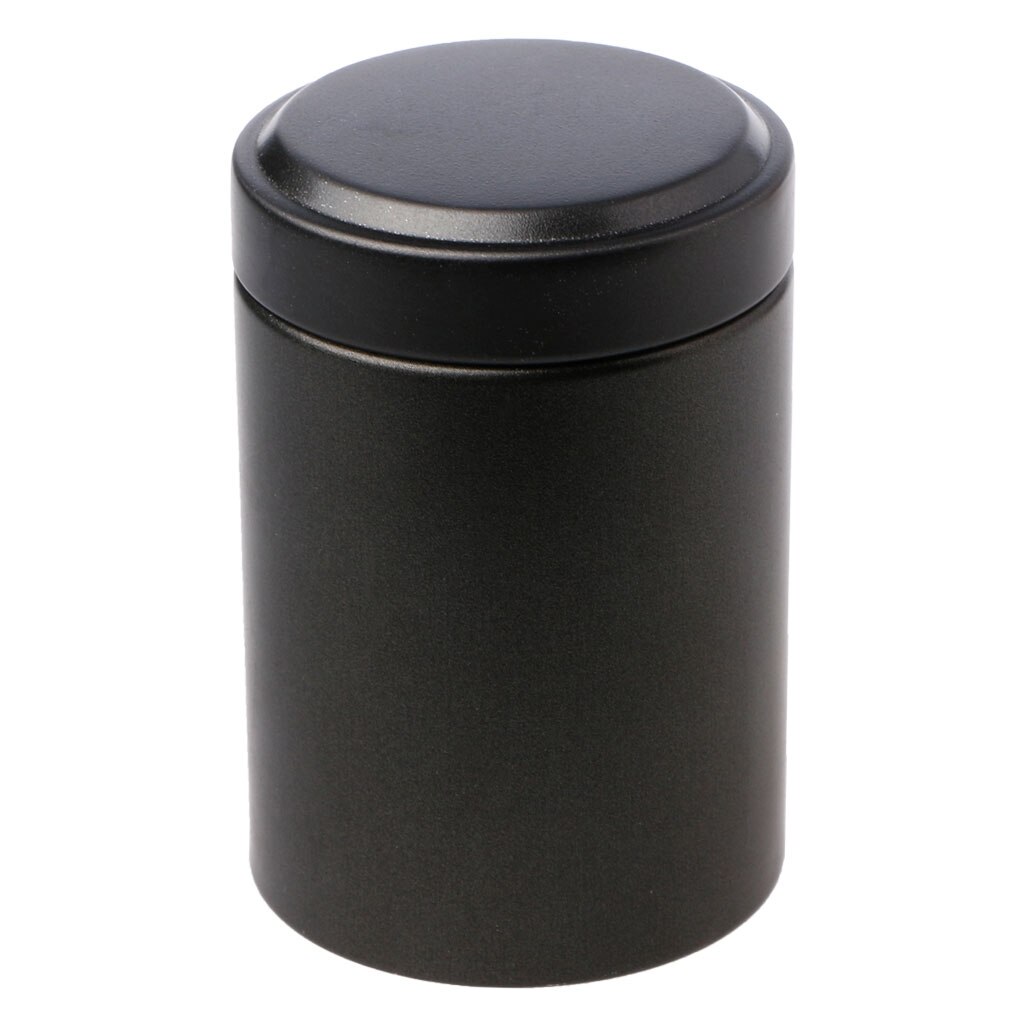 Mini Porable Thee Box Blik Reizen Outdoor Vaas Verzegelde Blikken 4.5x6.5 cm Ondersteuning