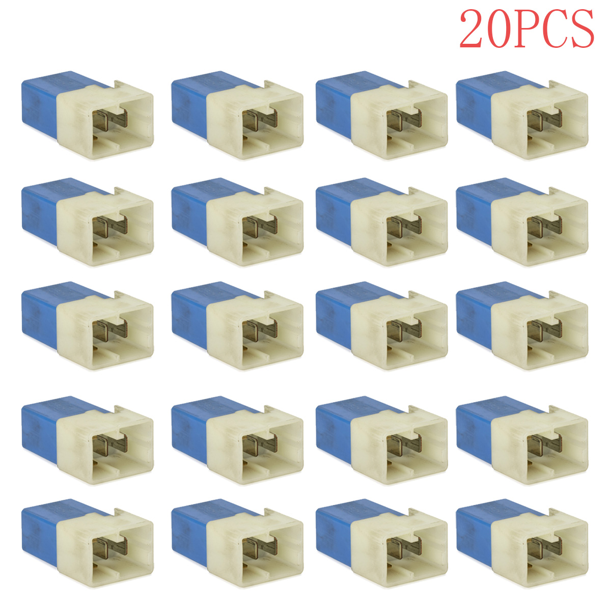 1/5/10/20PCS Elektrisch autorelais 25230-79917 2523079917 Voor Nissan Titan 4pins Multi Gebruik Relais Auto Accessoires: Beige