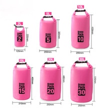 Outdoor Waterproof Bags CampingWaterproof Dry Bag Outdoor Sport Swimming Rafting Kayaking Sailing Canoe
