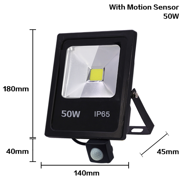 Luz de inundación LED con Sensor de movimiento 50W 30W 10W AC 220V impermeable IP65 reflector lámpara foco Led punto Exterior luz exterior: Beige / Verde / 20 W