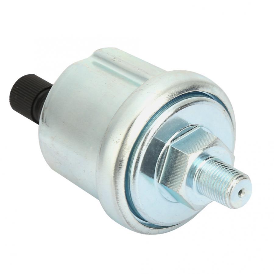 Oliedruk Sensor 1/8 NPTF Heldere Dubbele Hoofd Draad Auto Olie Druksensor Fit voor VDO 0-10bar Motorolie Druk sensor