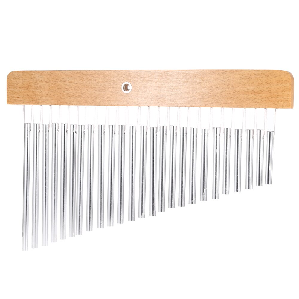 25-Tone Bar Chimes Durable 25 Bars Single-row Musical Percussion Instrument Suitable for enhancing choir music