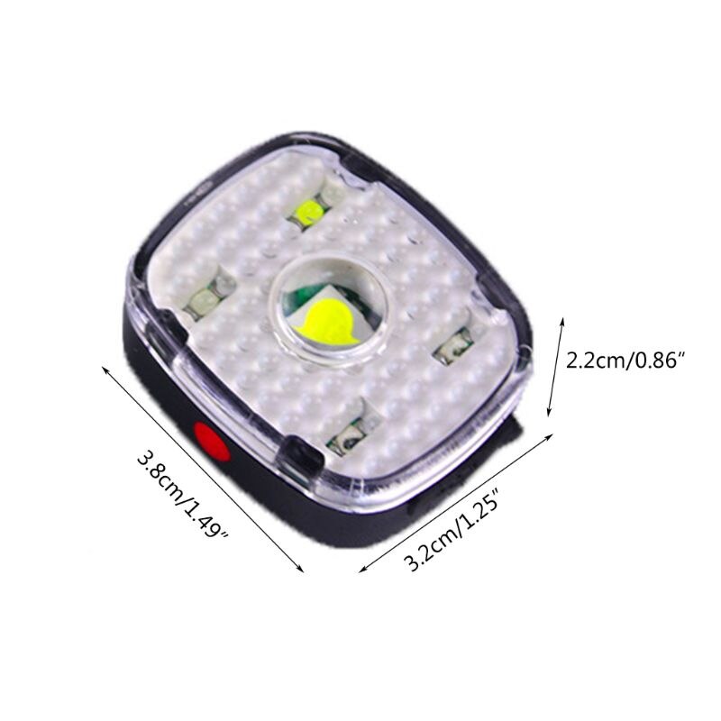 Fahrradrücklichter, usb-ladefunktion, sicherheitswarnleuchten für den außenbereich, blinklichter