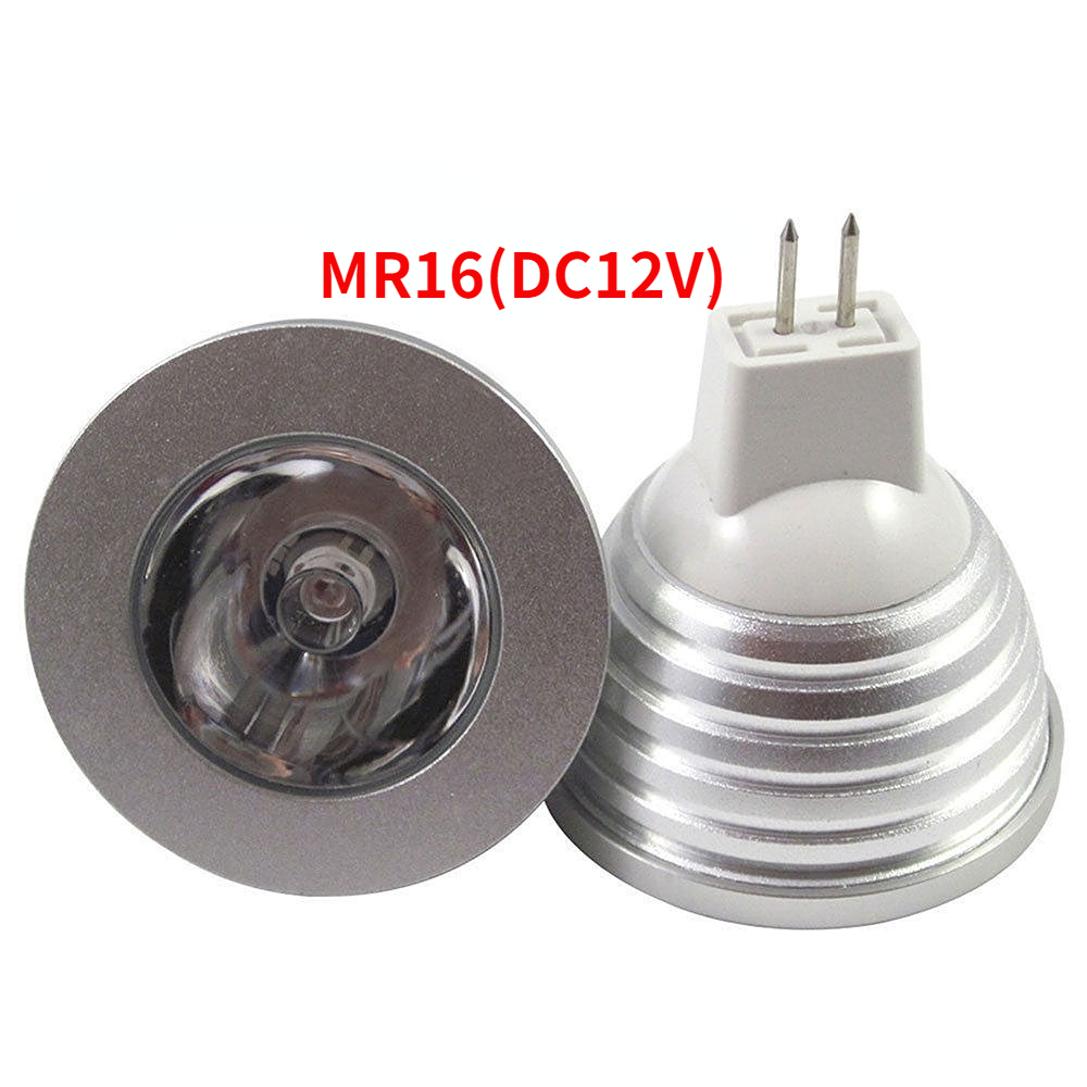 foco LED RGB 3W E27 E14 GU10 GU5.3 MR16 con Control remoto de 24 teclas bombillas de luz regulables de Color para decoración del hogar: changeable