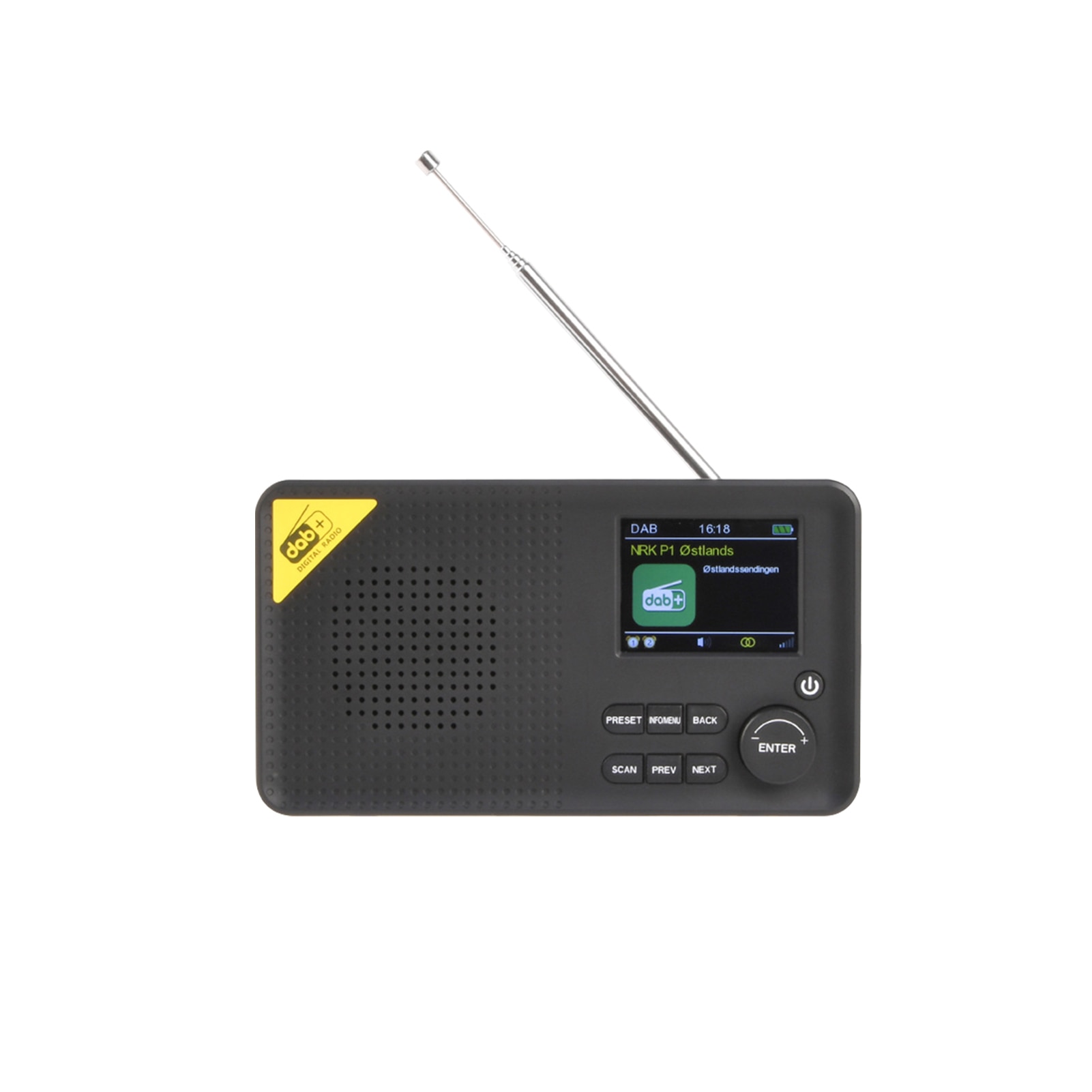 Draagbare Digitale Thuis Radio Met Bluetooth, Dab/Dab + En Fm Ontvanger, Lichtgewicht En Oplaadbare,
