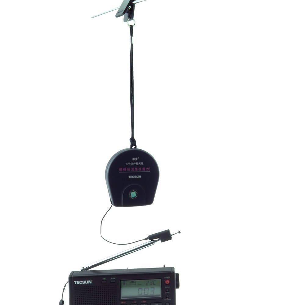 Antena zewnętrzna XHDATA AN-80 Pasuje do wszystkich radia TECSUN i radia innej marki Poprawia jakość słuchania