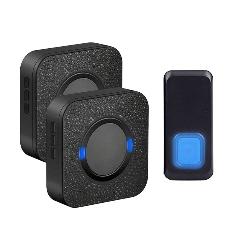 Wireless Door Bell Doorbell Waterproof Wall Plug In Chime Receivers 300M Long Range smart Door Bell Security