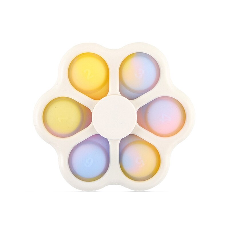 Mini jouet sensoriel anti-Stress 2 en 1 pour enfants et adultes, Spinner, anti-Stress: DT2027WT1