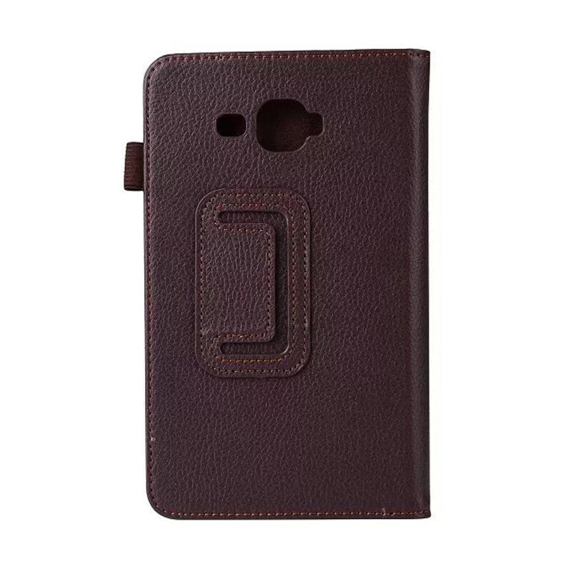 For Samsung Galaxy Tab A A6 7.0 SM-T280 SM-T285 Stand PU Leather Flip Smart Magnetic Cover Case For Samsung T280 T285 shell +pen: brown