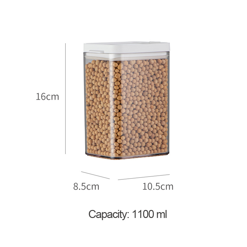 Plastic Storage Container,Sealed Container,kitchen Storage Jars for Grain,Cereal,Pasta,Noodles,Coffee Beans,Leak-proof: Blue
