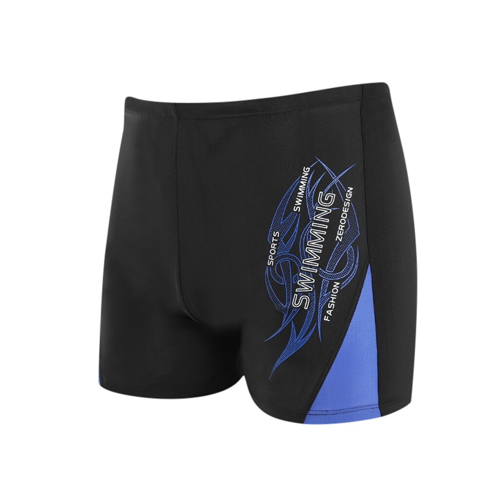 Womail-bañadores transpirables ajustados para hombre y mujer, ropa de baño de secado rápido para playa, tankini, verano , # Q: Azul / 4XL