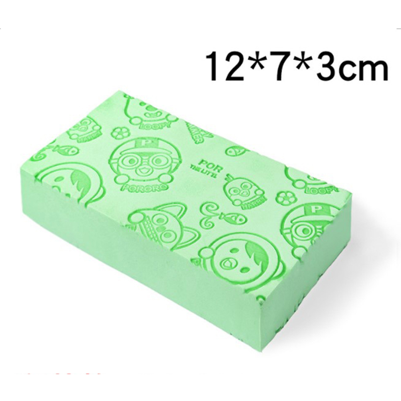 Magic Bad Spons Exfoliërende/Dode Huid Verwijderen Spons Body Massage Cleaning Douche Borstel Bad Gereedschap Badkamer Voor Kinderen Volwassen: green