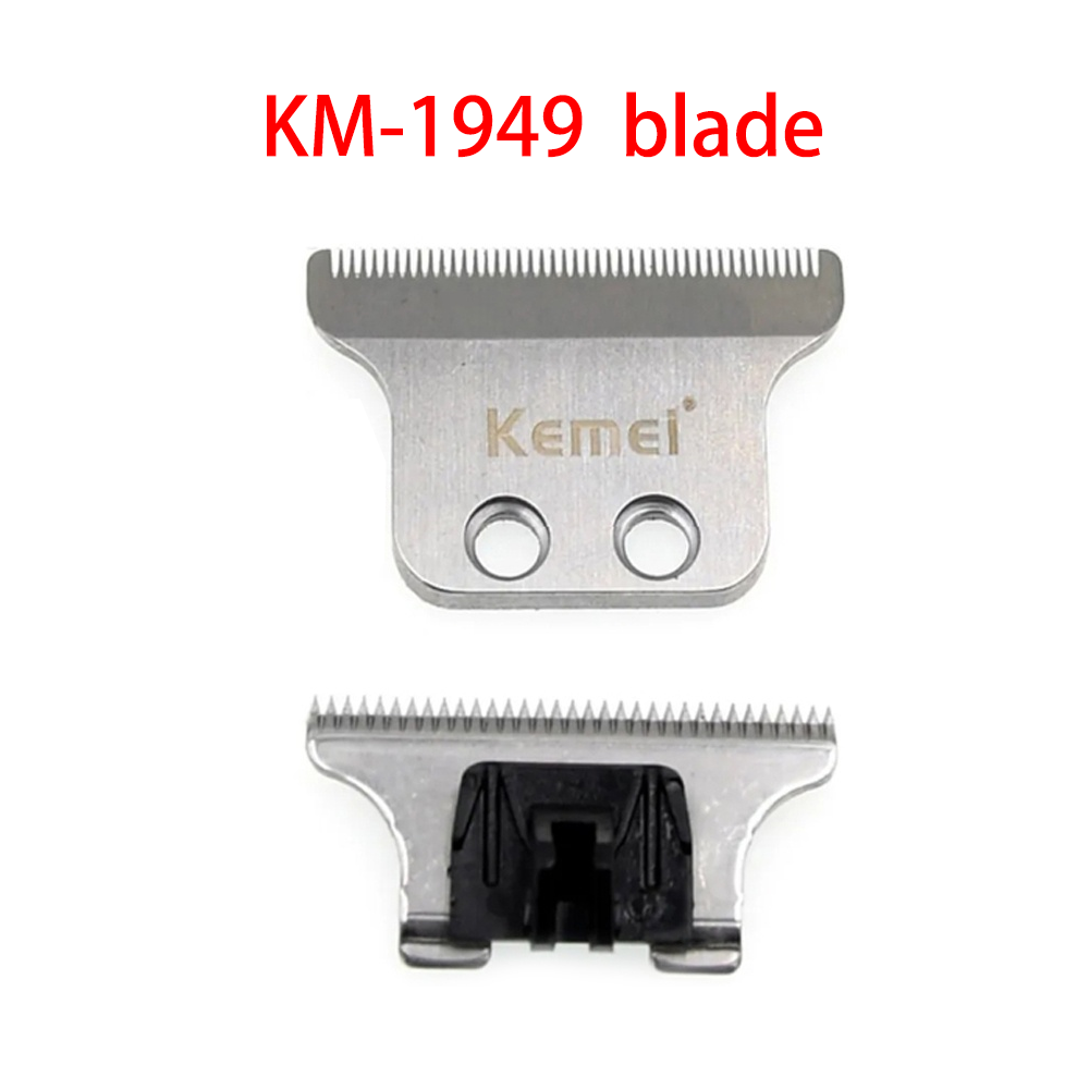 Kemei hårklipperhoved reservedele til km -5021/5026/5027/1949/1948/1757/929/678/679/1113/1115 hårtrimmerbladtilbehør: Lysegrøn